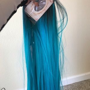 Brand new blue wig